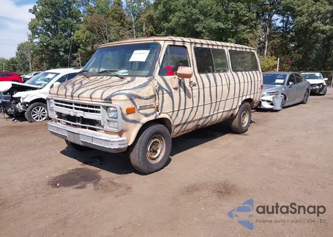 1985 Chevrolet G30 from USA, damaged, VIN 1GAGG35M8F7200611